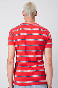 Striped Panther Embroidered Graphic Tee, image 3