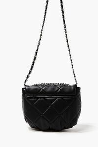 Quilted Faux Leather Crossbody Bag, image 7