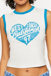 West Coast Ringer Baby Muscle Tee, image 5