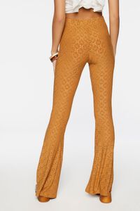 BROWN SUGAR Pointelle High-Rise Flare Pants, image 4