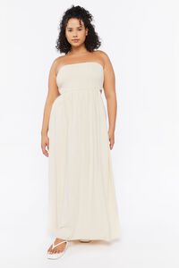 SANDSHELL Plus Size Sleeveless Cutout Maxi Dress, image 1