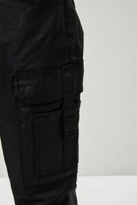 BLACK Cargo Skinny Jeans, image 5