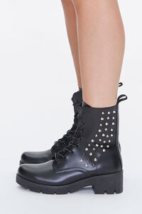 Studded Combat Boots, image 2