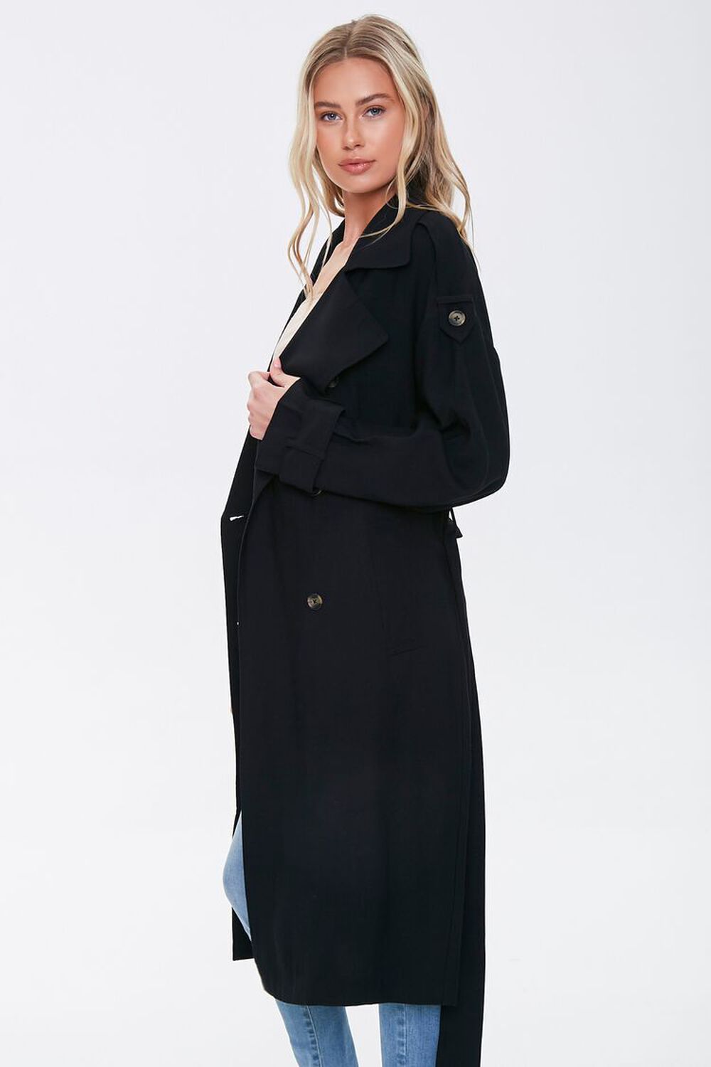 Double-Breasted Trench Coat, image 2