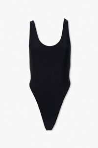Plunge-Back One-Piece Swimsuit, image 1