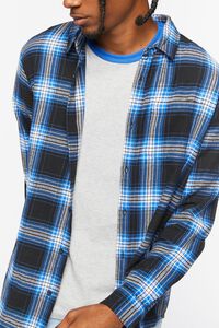 BLACK/BLUE Plaid Flannel Shirt, image 5