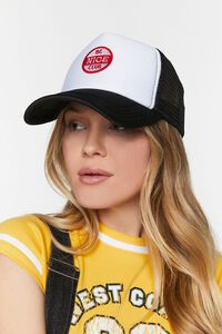 Be Nice Club Graphic Trucker Hat, image 1