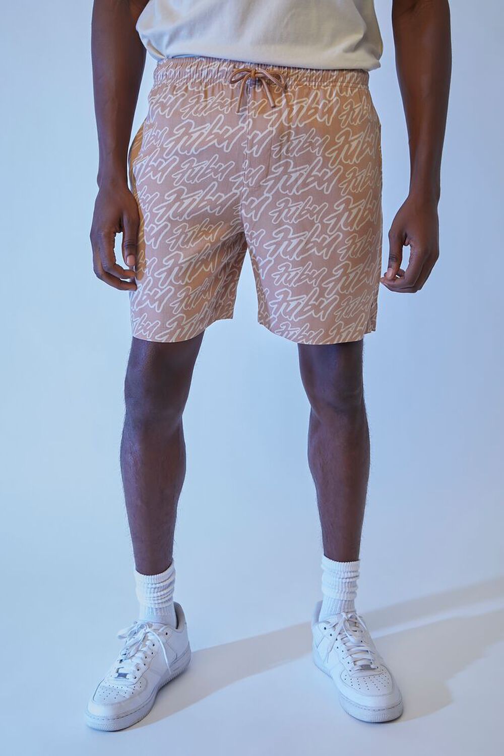 FUBU Print Drawstring Shorts