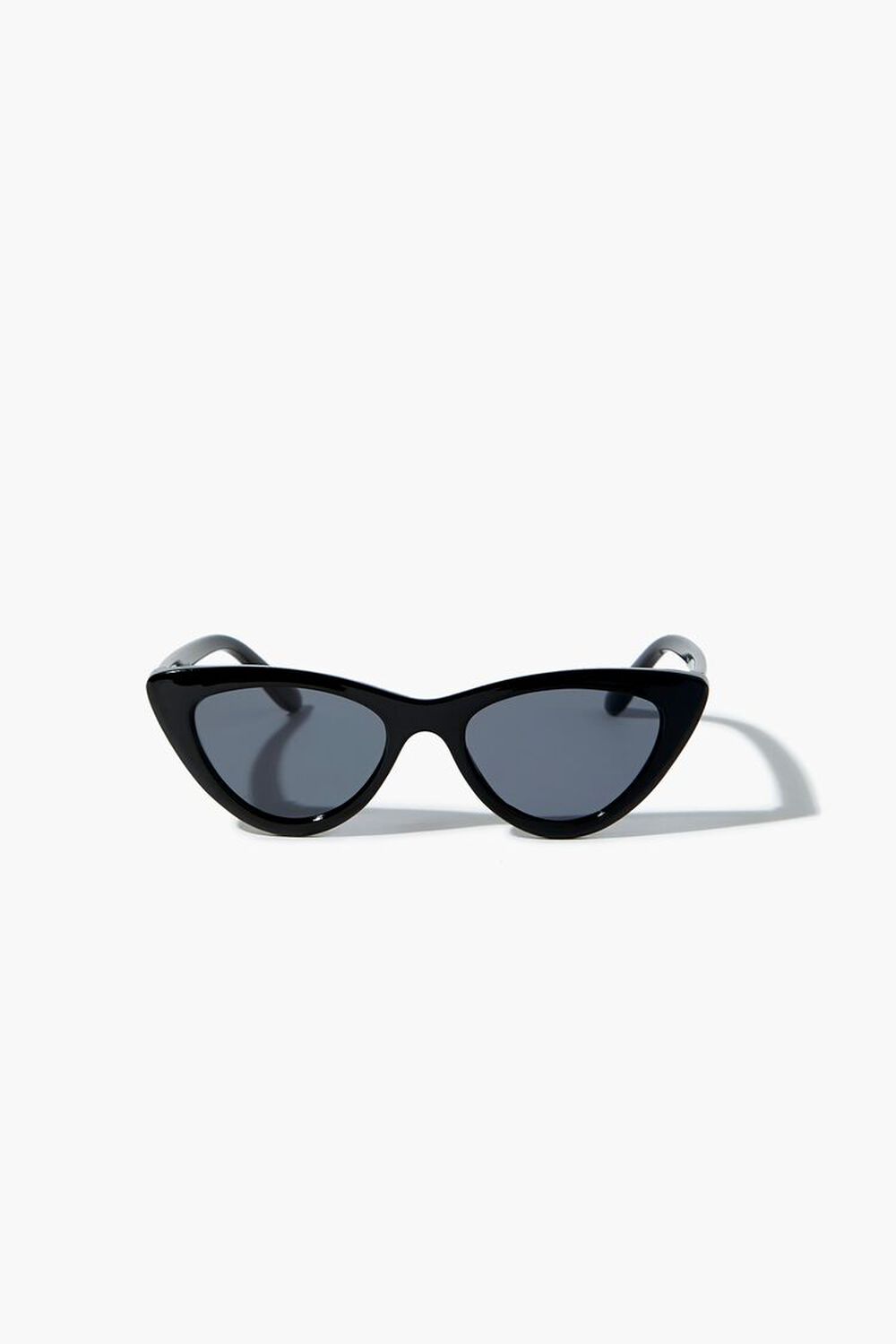 BLACK/BLACK Tinted Cat-Eye Sunglasses, image 1