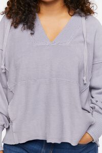 PEWTER Plus Size French Terry Hoodie, image 5