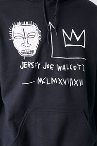 BLACK/WHITE Jean-Michel Basquiat Hoodie, image 5
