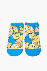BLUE/MULTI The Simpsons Ankle Socks, image 2