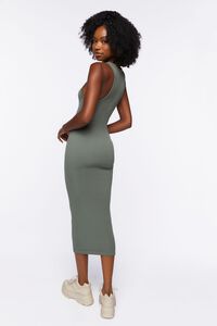OLIVE Seamless Bodycon Midi Dress, image 3