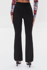 BLACK Ruched High-Rise Pants, image 4