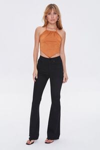 AMBER Cropped Halter Top, image 4