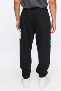 BLACK/MULTI Hope For The Best Graphic Joggers, image 4