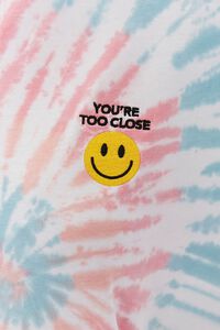 PINK/MULTI Too Close Graphic Tie-Dye Tee, image 5