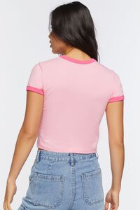 PINK/MULTI Candy Land Graphic Ringer Tee, image 3