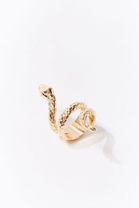 GOLD Snake Cocktail Ring, image 2