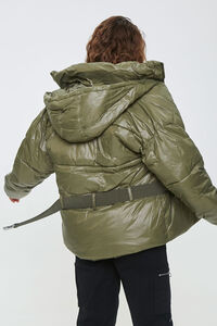 OLIVE Hooded Puffer Jacket, image 3