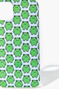 GREEN Frog Print Case for iPhone 11, image 2