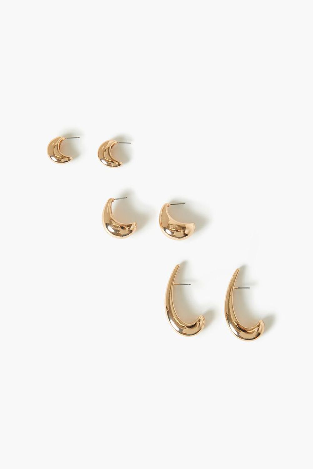 Chunky Hoop Earring Set