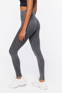 CHARCOAL Active Seamless Mineral Wash Leggings, image 3