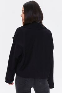 BLACK Double-Breasted Jacket, image 3