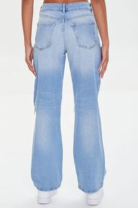 LIGHT DENIM Hemp 4% High-Rise Straight-Leg Jeans, image 4