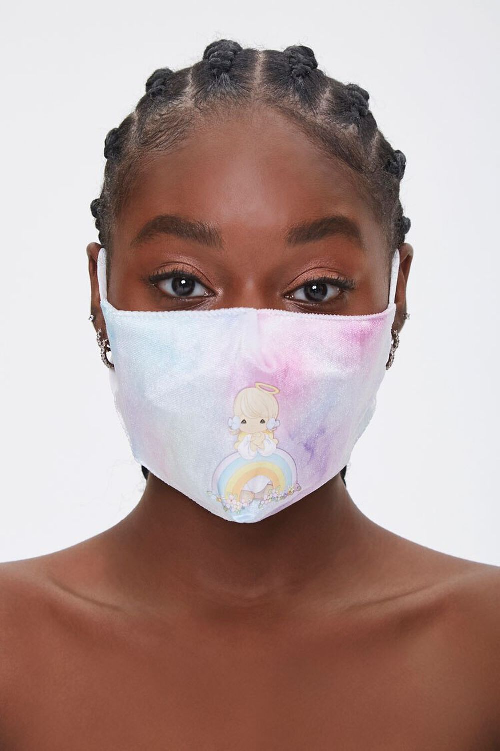 Precious Moments Graphic Face Mask, image 1