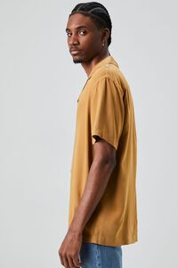 BROWN Drop-Sleeve Buttoned Shirt, image 2