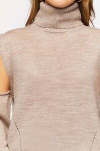 BEIGE Convertible Open-Shoulder Sweater, image 5