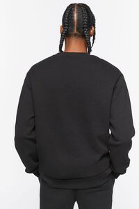 BLACK Fleece Crew Sweatshirt, image 3
