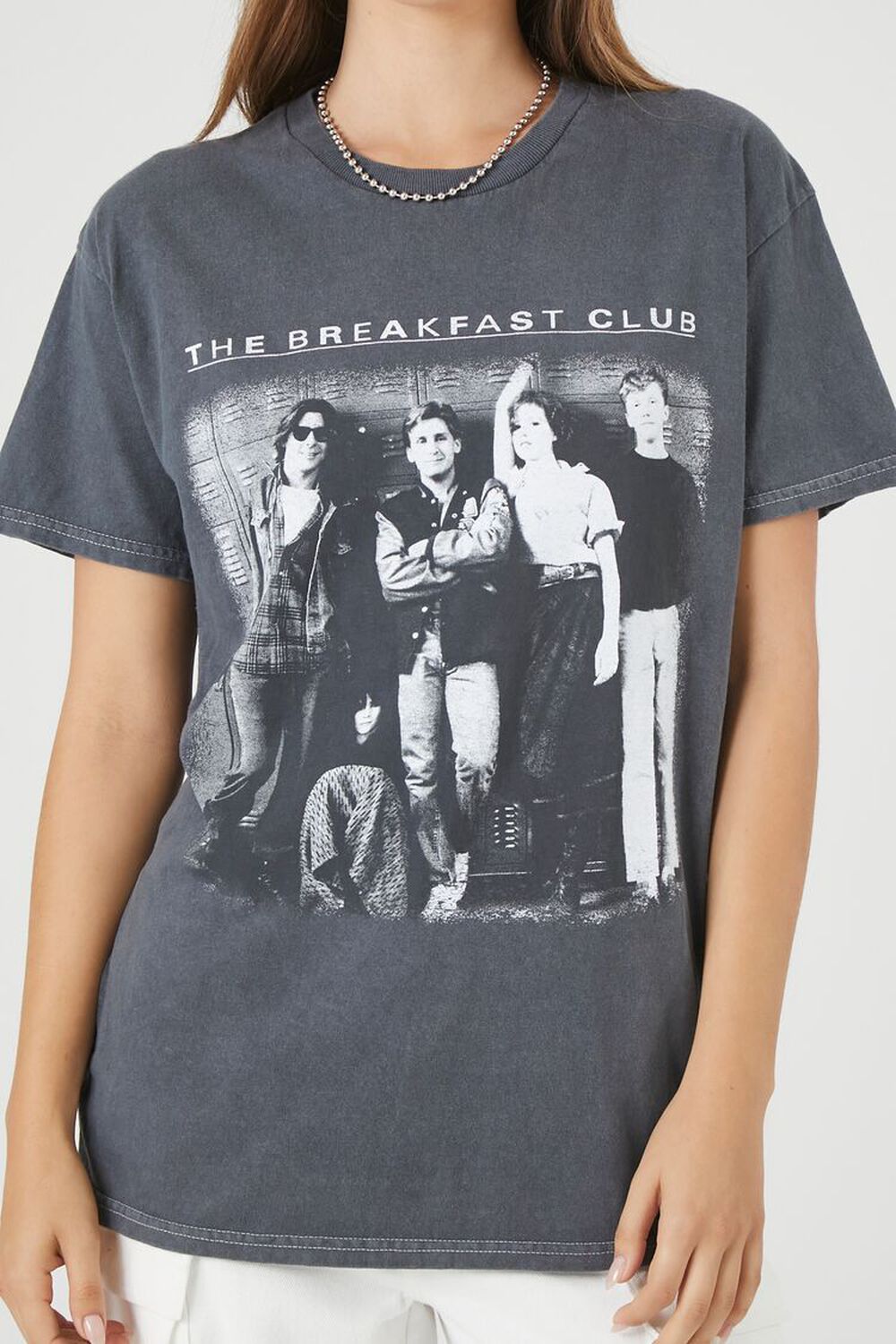 The Breakfast Club Oversized Graphic Tee