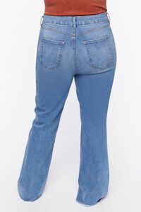 LIGHT DENIM Plus Size High-Rise Bootcut Jeans, image 4