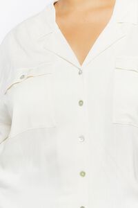 VANILLA Plus Size Boxy Button-Up Shirt, image 5