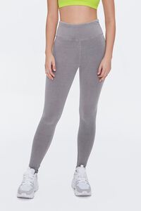 TAUPE Active Mineral Wash Leggings, image 2