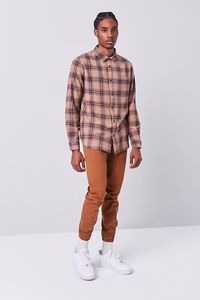 BROWN/MULTI Plaid Flannel Shirt, image 4
