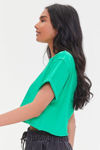 GREEN Cropped Crew Tee, image 2