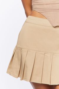 MAPLE Twill Drop-Waist Mini Skirt, image 6