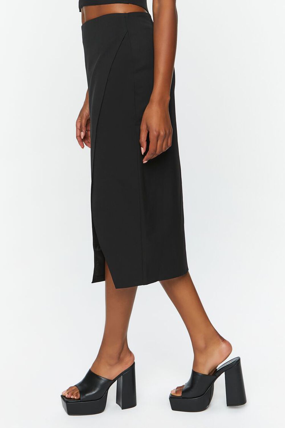 Wrap Midi Skirt, image 3