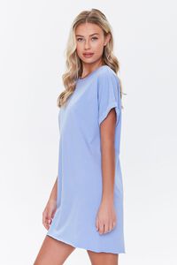 BLUE Cuffed T-Shirt Dress, image 2