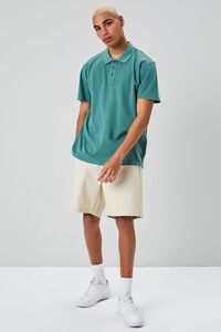 GREEN Vented-Hem Polo Shirt, image 4