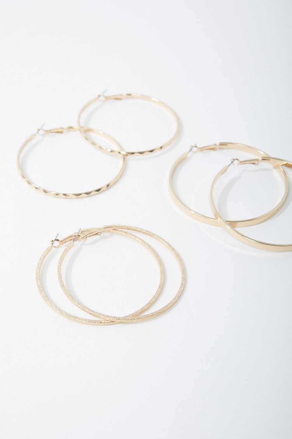 GOLD Assorted Hoop Earring Set, image 1