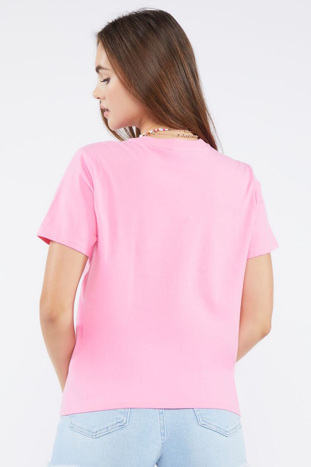 PINK/MULTI Organically Grown Cotton Graphic Tee, image 3