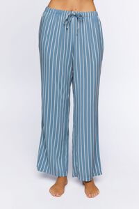COLONY BLUE/WHITE Striped Pajama Pants, image 2