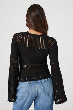 Black Bell Sleeve Top, Shop Online