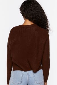 Ribbed Button-Front Sweater, image 3