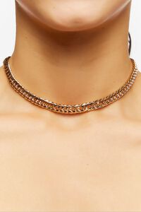 Chunky Curb Chain Necklace, image 1