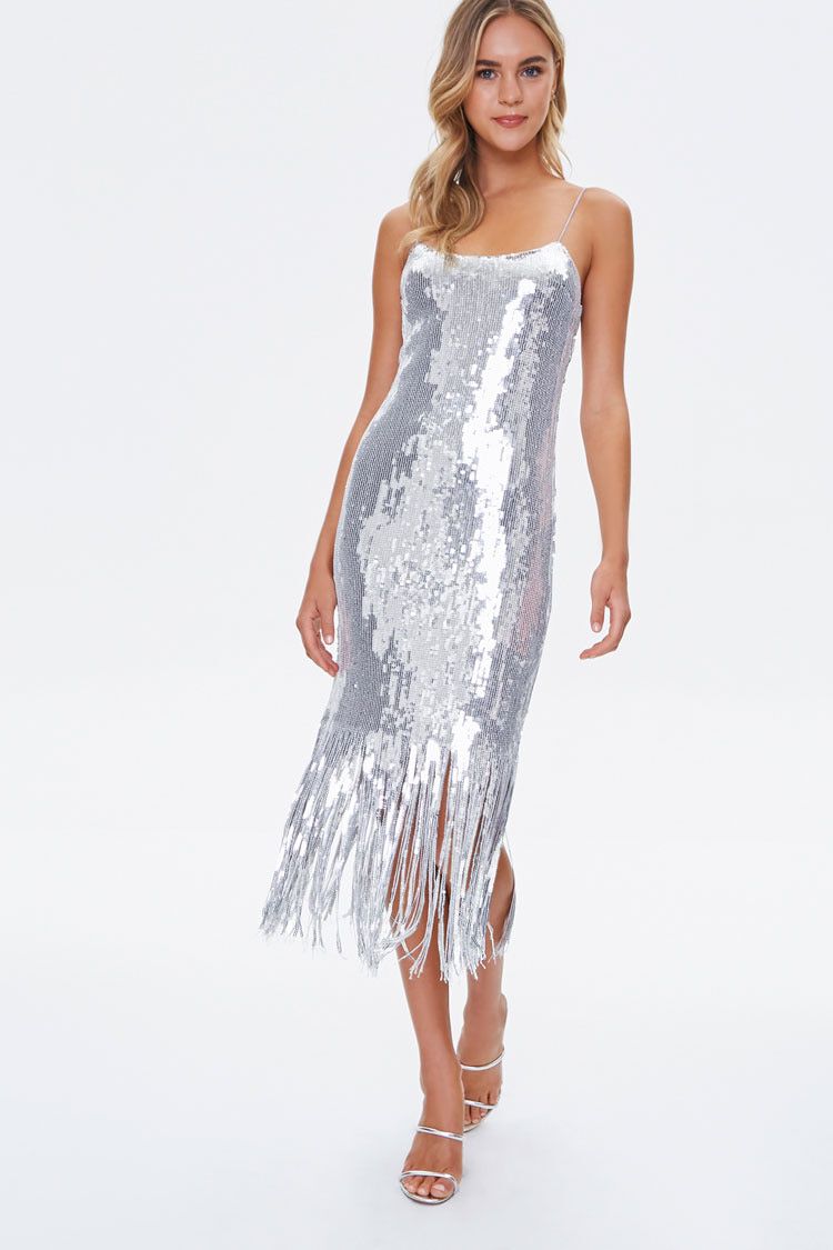 buy silver dress